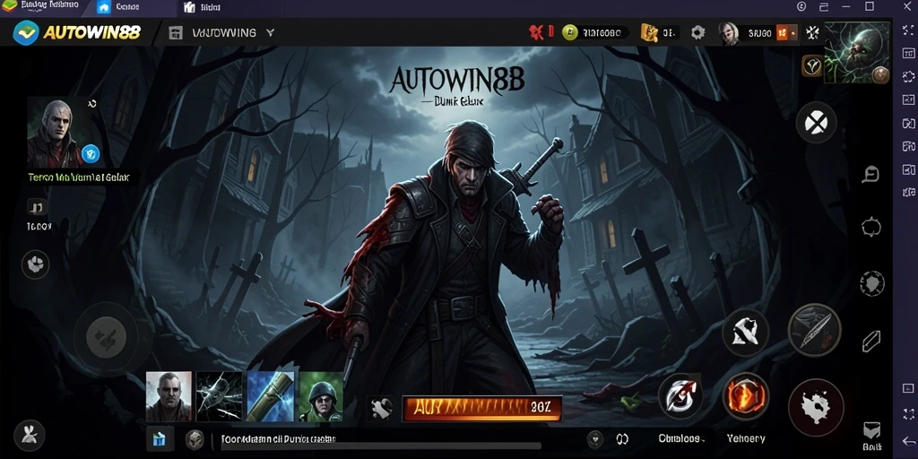 Tampilan mencekam dari gameplay <strong>AUTOWIN88</strong> yang penuh ketegangan.