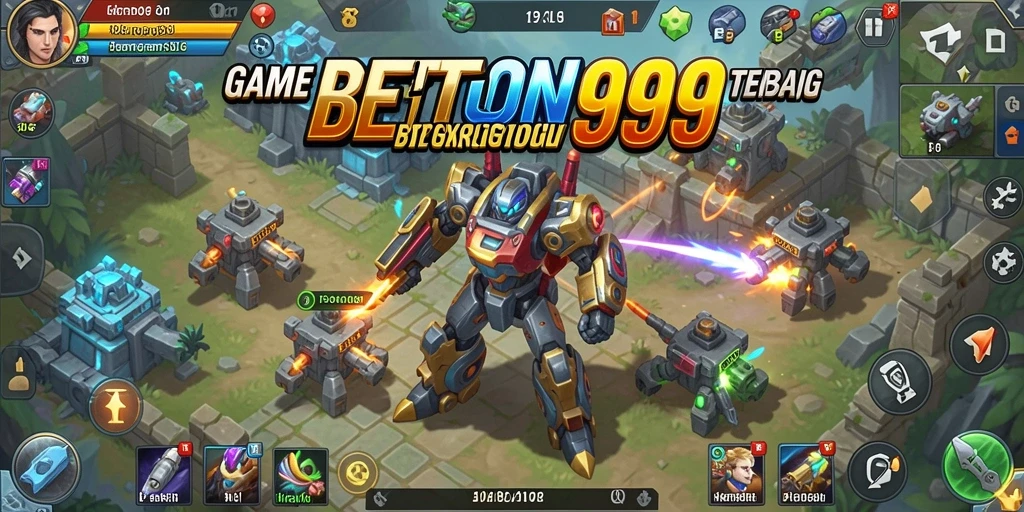 Tampilan menarik dari gameplay BETON999 yang penuh strategi.