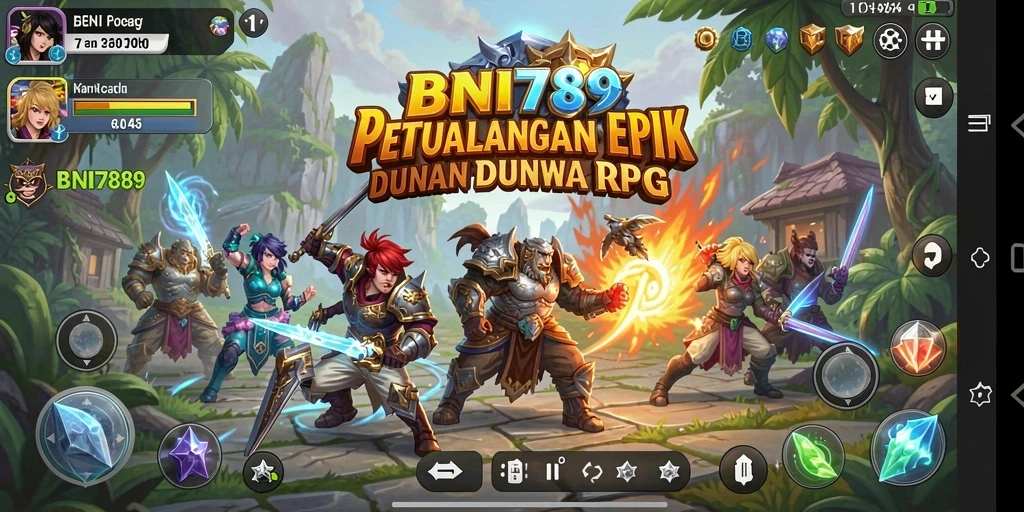 Tampilan gameplay seru dalam BNI789 menunjukkan aksi pertempuran yang mendebarkan.