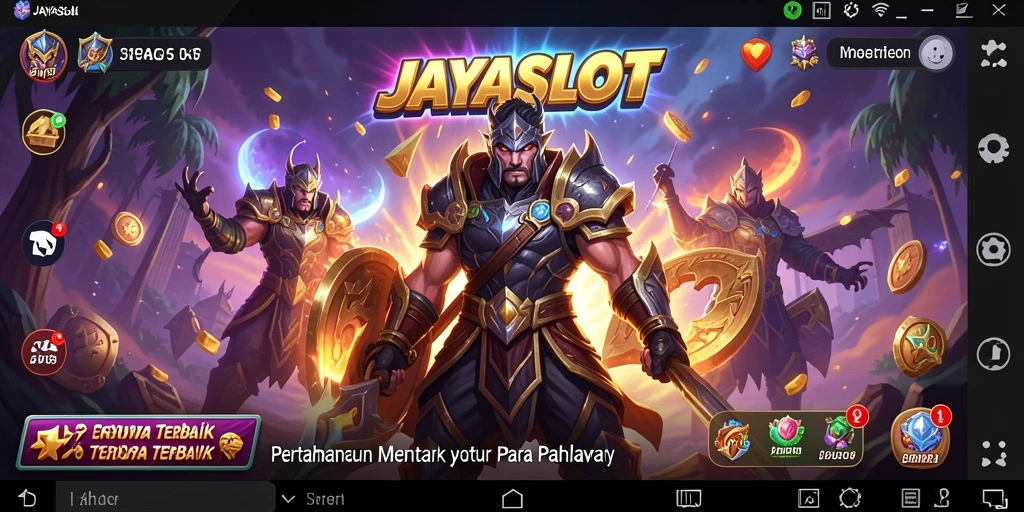 Tangkapan layar menampilkan aksi seru gameplay Tower Defense di JAYASLOT.