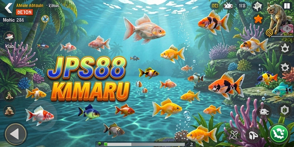Tampilan gameplay JPS88 yang menyenangkan saat memancing.