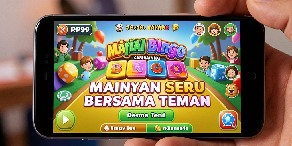 Tangkapan layar gameplay Bingo menarik di RP99.