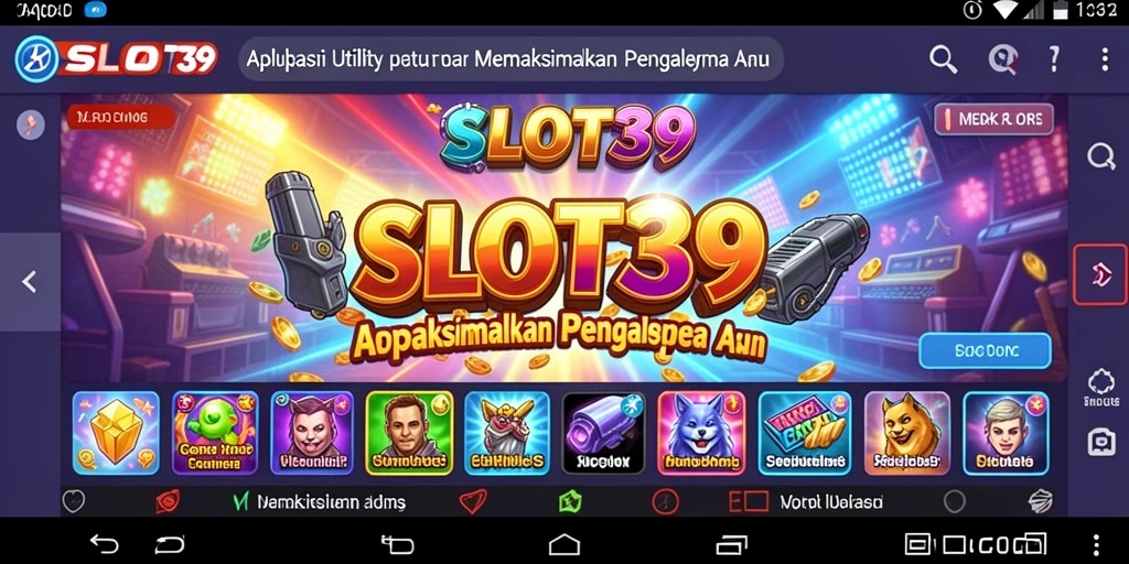 Tampilan intuitif SLOT39 dengan fitur manajemen tugas yang lengkap.