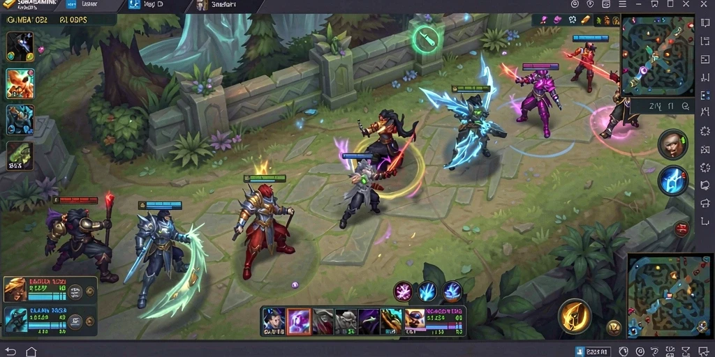 Gameplay seru di <strong>SOBATGAMING</strong> dengan aksi pertarungan MOBA.