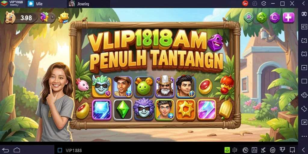 Tampilan gameplay <strong>VIP188</strong> yang mengasyikkan saat mencocokkan buah-buahan.